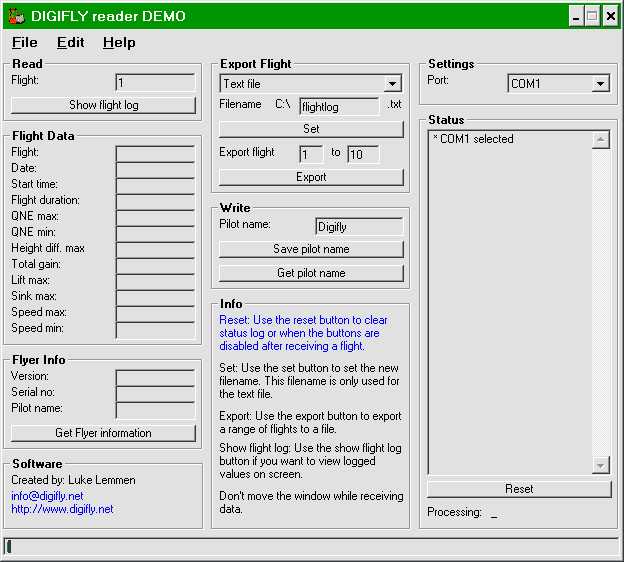  Digifly Reader 