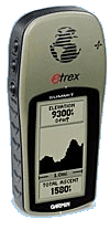  Garmin eTrex Summit a v��kov� profil trasy 