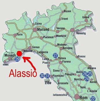  Location on the map of Italy 