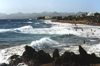  Coast near Puerto del Carmen 