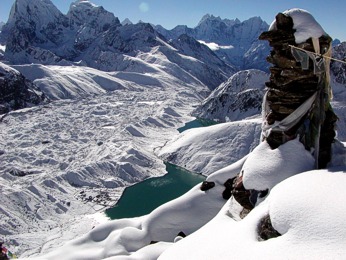  V�hled z Gokyo Peak (5360m) 