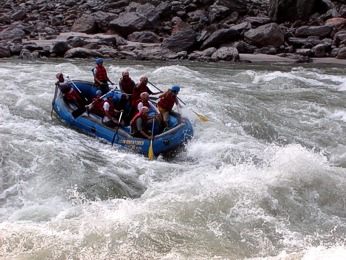  Klidn� pas� �eky Trisuli 