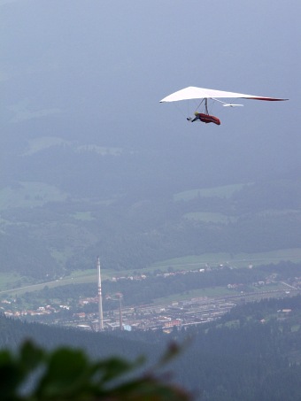  In the air 