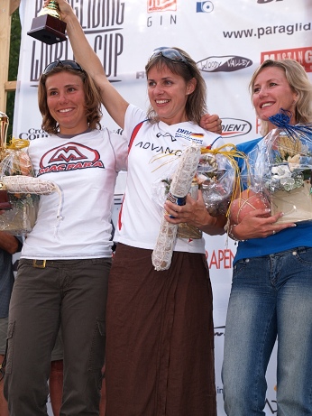  The winners of women category 