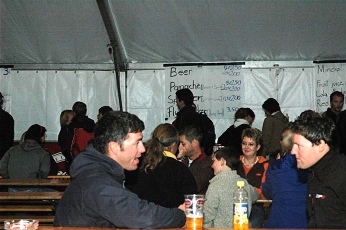  Inside the central tent 