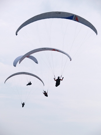  Soaring above a slope 