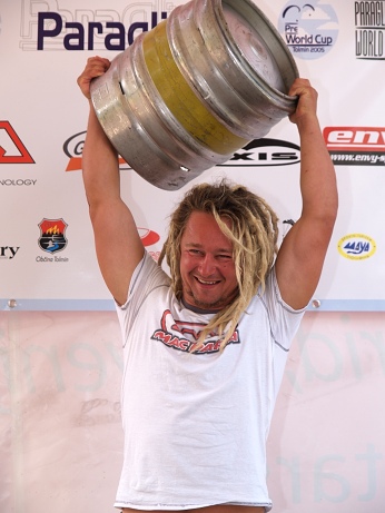  Czech champion Martin Orlik with a grand prize 