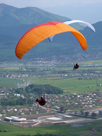  After a take-off 