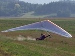 Foto nemá název, Přistání Jožky Chýlka, autor fotografie: Standa Hlavinka