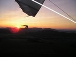Foto nemá název, Západ slunce z rogala, autor fotografie: Vladimír Štěrba