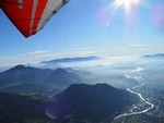 Foto nemá název, Jožinko, Váh, Ružomberok a v pozadí Liptovská Mara , autor fotografie: Jožinko