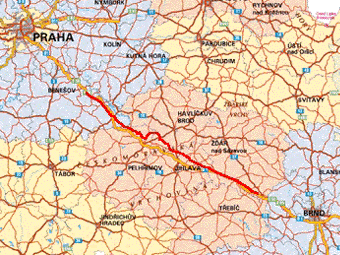  Trasa p�eletu 