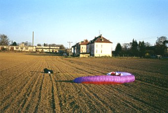 Přistání v Hlučíně