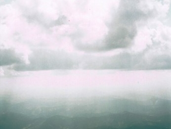 Pohled sněrem na jihozápad