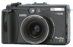 Fotoaparát Canon PowerShot G5