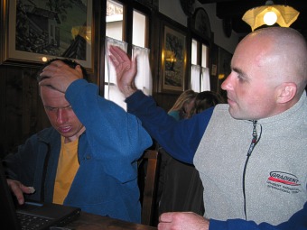  �editel z�vodu Karel Vrbensk� s hork�m favoritem sout�e 