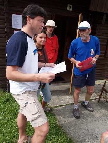 Na prvním briefingu v Kunčicích pod Ondřejníkem
