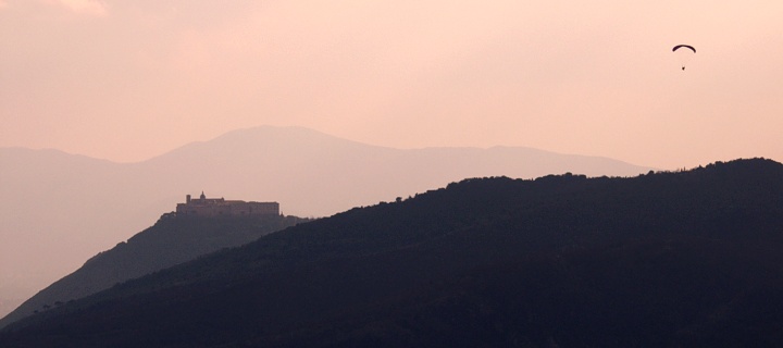  Jirka a kl�ter nad m�stem Cassino 