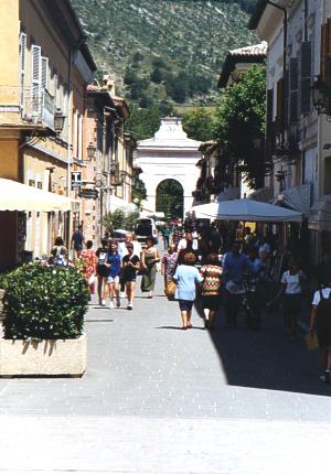  Uli�ky m�ste�ka Norcia 