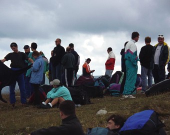  �ek�n� na startovi�ti 