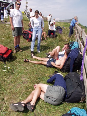  U horn� stanice lanovky 