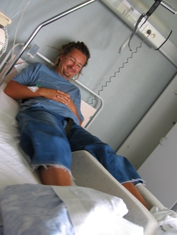Oslík na lůžku Oslík na lůžku