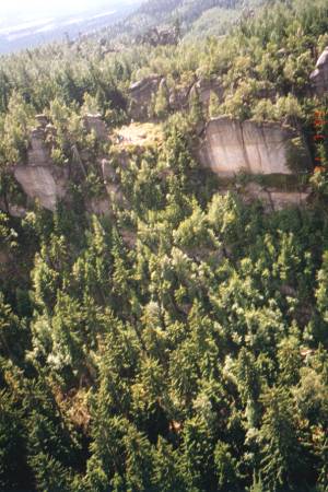  Startovi�t� v Broumovsk�ch st�n�ch 