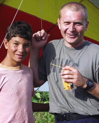 Petr Nedoma and his new young friend