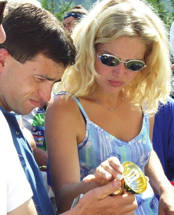  Radek Dykast a Lucka Knoblochov� 