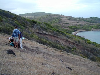 Anse Noire - start