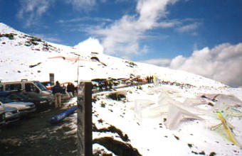  �tart H�henstrase pod snehom 