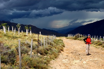  Bou�ka p�i sestupu 