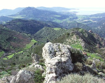  Valley above Propriano town 