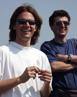  David Bzirsk� a Jirka Proch�zka 