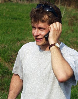  Pavel Chroust po p�ist�n� v c�li 