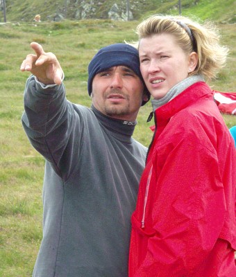  Radek Kuzma Bo�ek s osobn� asistentkou 