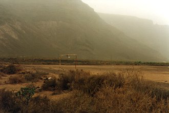  Soccer field under Mirador del Rio 