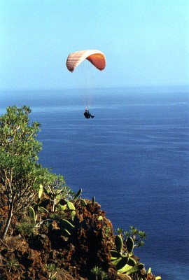  Above western coast near Puerto de Tazacorte 