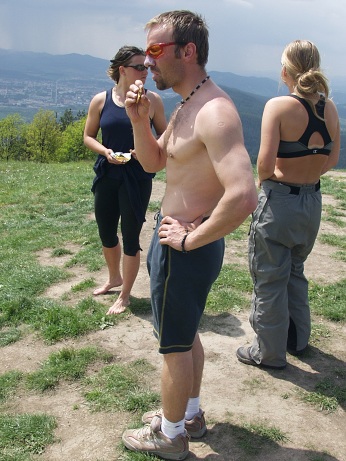  Ren�ta Kuhnov�, David Ohl�dal, Martina Posp�ilov� a bou�ka na dohled 