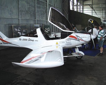  Leto�n� novinka TL Ultralight, letadlo Sting 