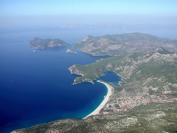 Pláž v Ölüdeniz