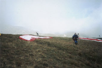  Start na vrcholu Monte Grappa 