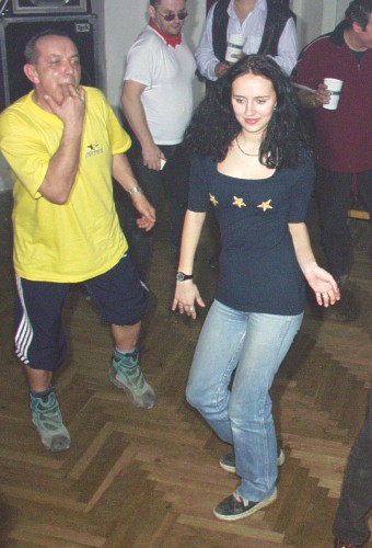  Na tane�n�m parketu 