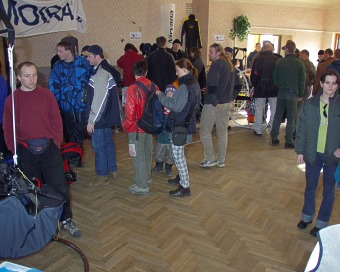  V s�le restaurace Miarka 