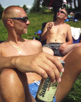  Pavel Artur Kvarda a Radek Bo�ek, oba v pohod� 