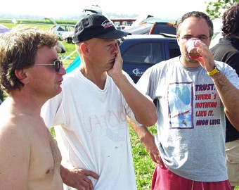  Mirek St�hula, Milan Kamen��ek a Mirek Varva�ovsk� 