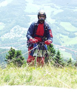  Pavel Artur Kvarda na startu 