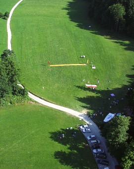  Pr�let nad c�lovou p�skou 