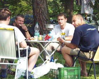  Tonda Palas (z�dy), Du�an Kultan, Pavel Chroust a Ondra Dupal 