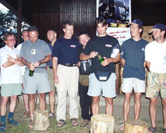  V�t�zn� dru�stva - zleva Gradient I, Gradient II a SKY Flare 